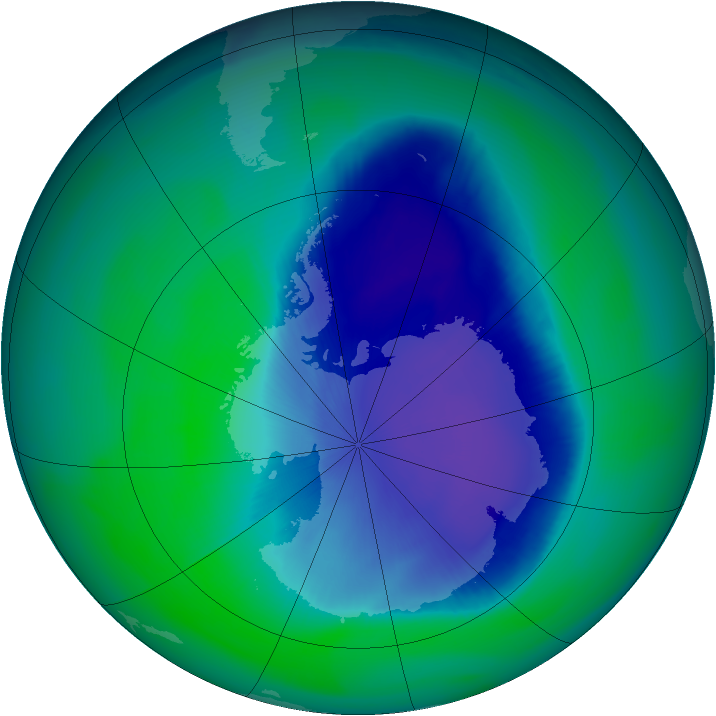 Ozone Map 2006-11-28